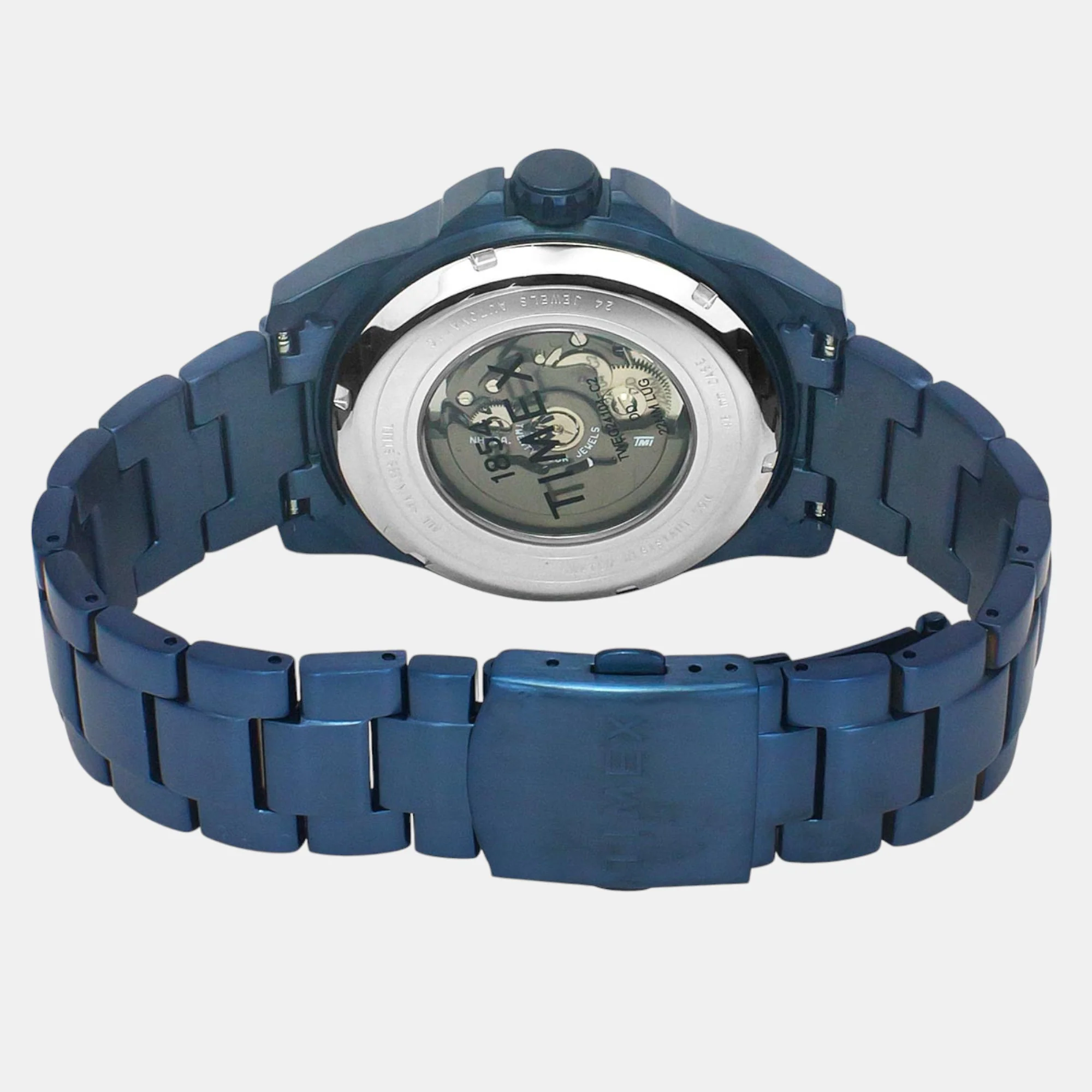 E Class Men Automatic Blue Dial Analog Stainless Steel Watch TWEG24104 - Image 4