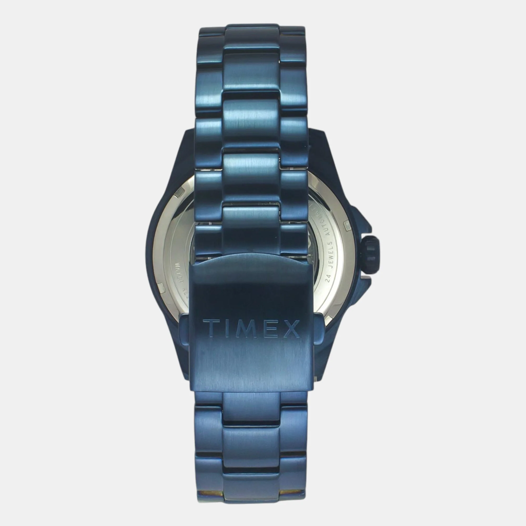 E Class Men Automatic Blue Dial Analog Stainless Steel Watch TWEG24104 - Image 5