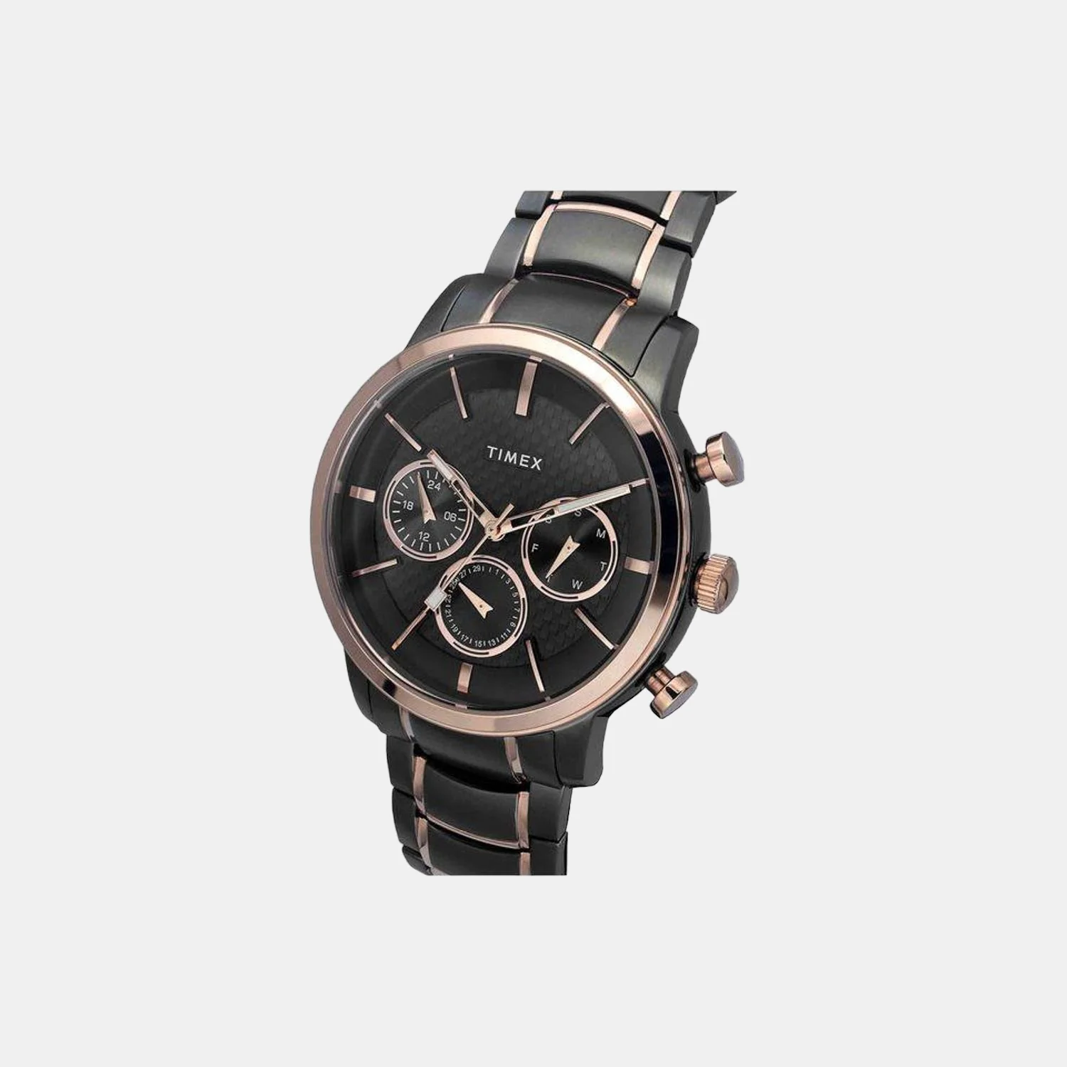 E Class Men Quartz Black Dial Chronograph Stainless Steel Watch TWEG20201 - Image 3