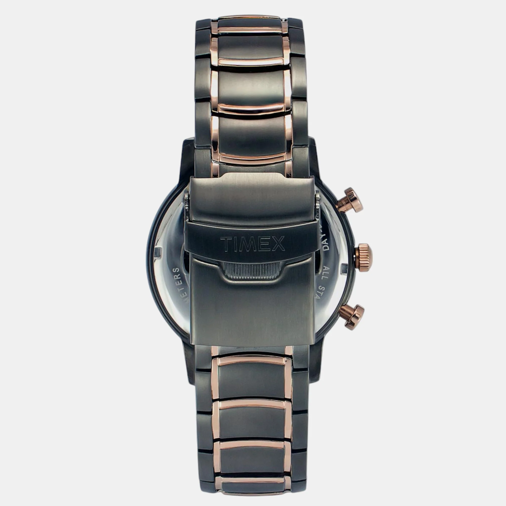 E Class Men Quartz Black Dial Multi-Function Stainless Steel Watch TWEG20206 - Image 5