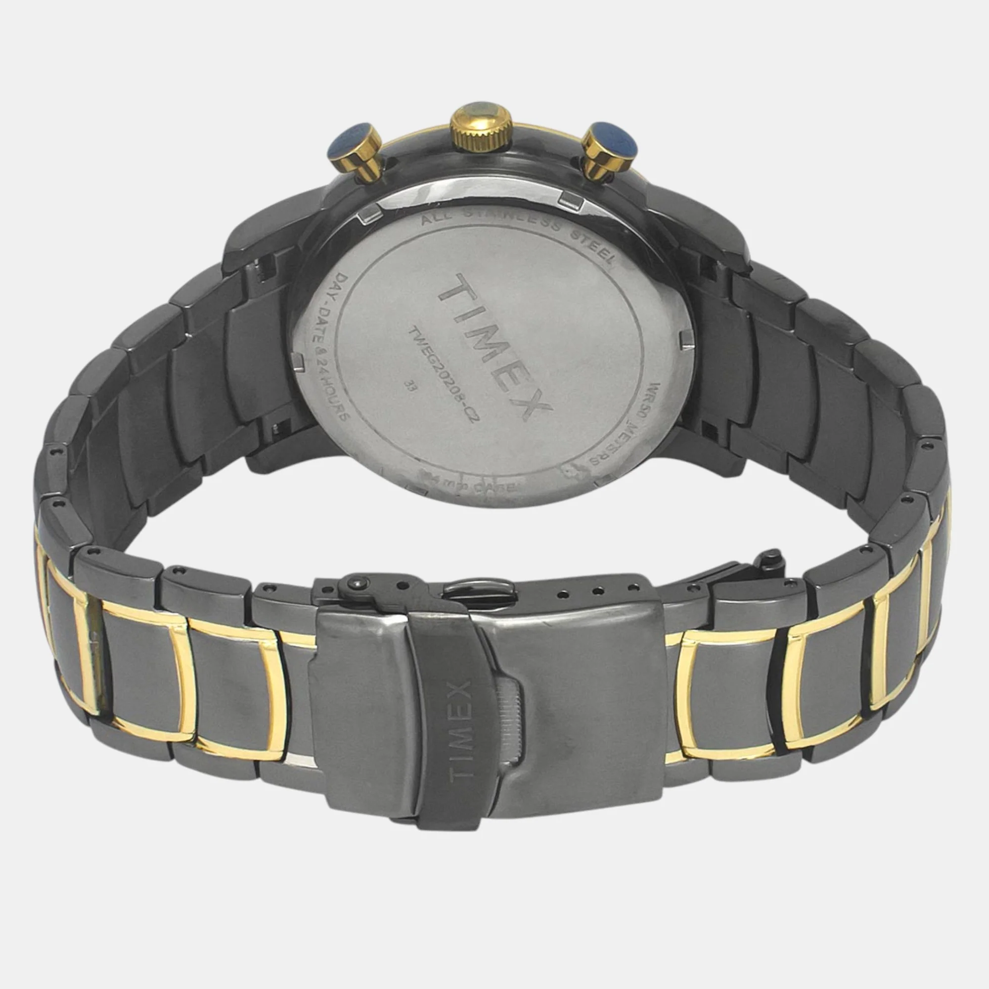 E Class Men Quartz Black Dial Multi-Function Stainless Steel Watch TWEG20208 - Image 5