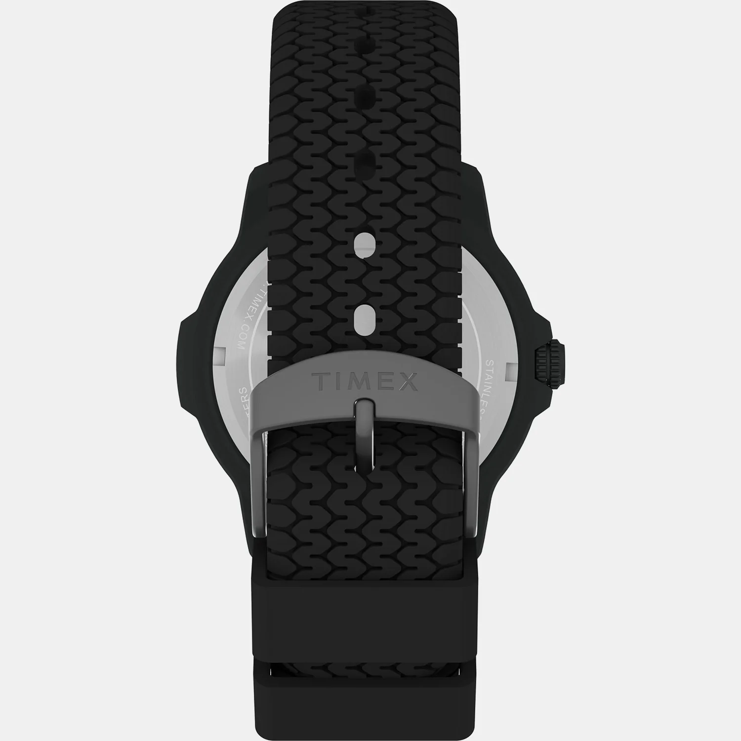 Expedition Timber Men Quartz Black Dial Analog Silicone Watch TW4B34800UJ - Image 5