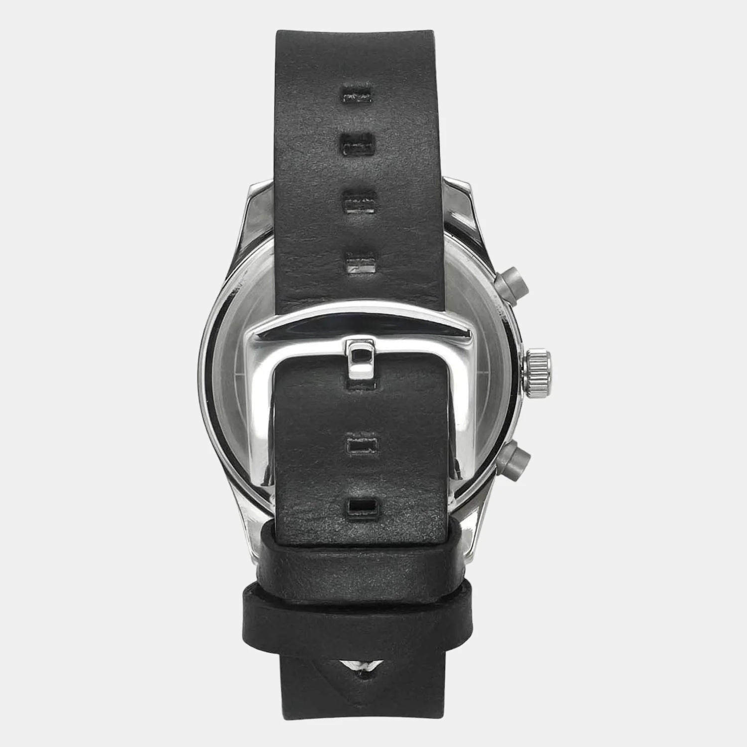 Fashion Men Quartz Black Dial Chronograph Leather Watch TWEG19500 - Image 3