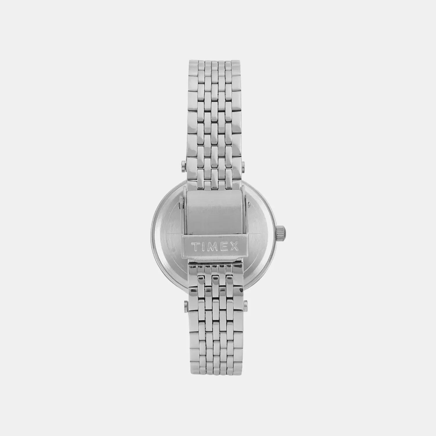 Fashion Women Quartz Blue Dial Analog Stainless Steel Watch TWTL14000 - Image 4