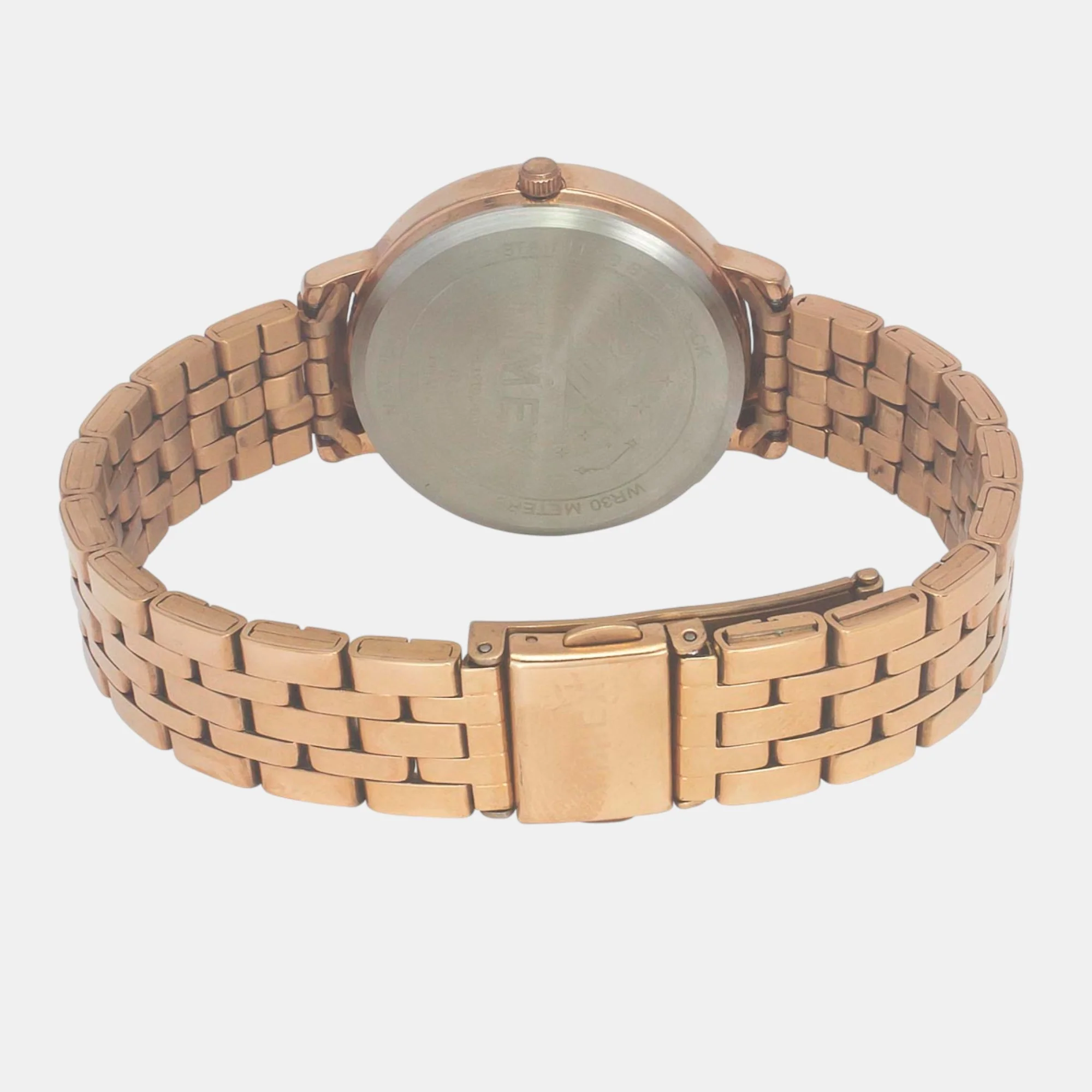 Fashion Women Quartz Green Dial Analog Stainless Steel Watch TWEL19103 - Image 5