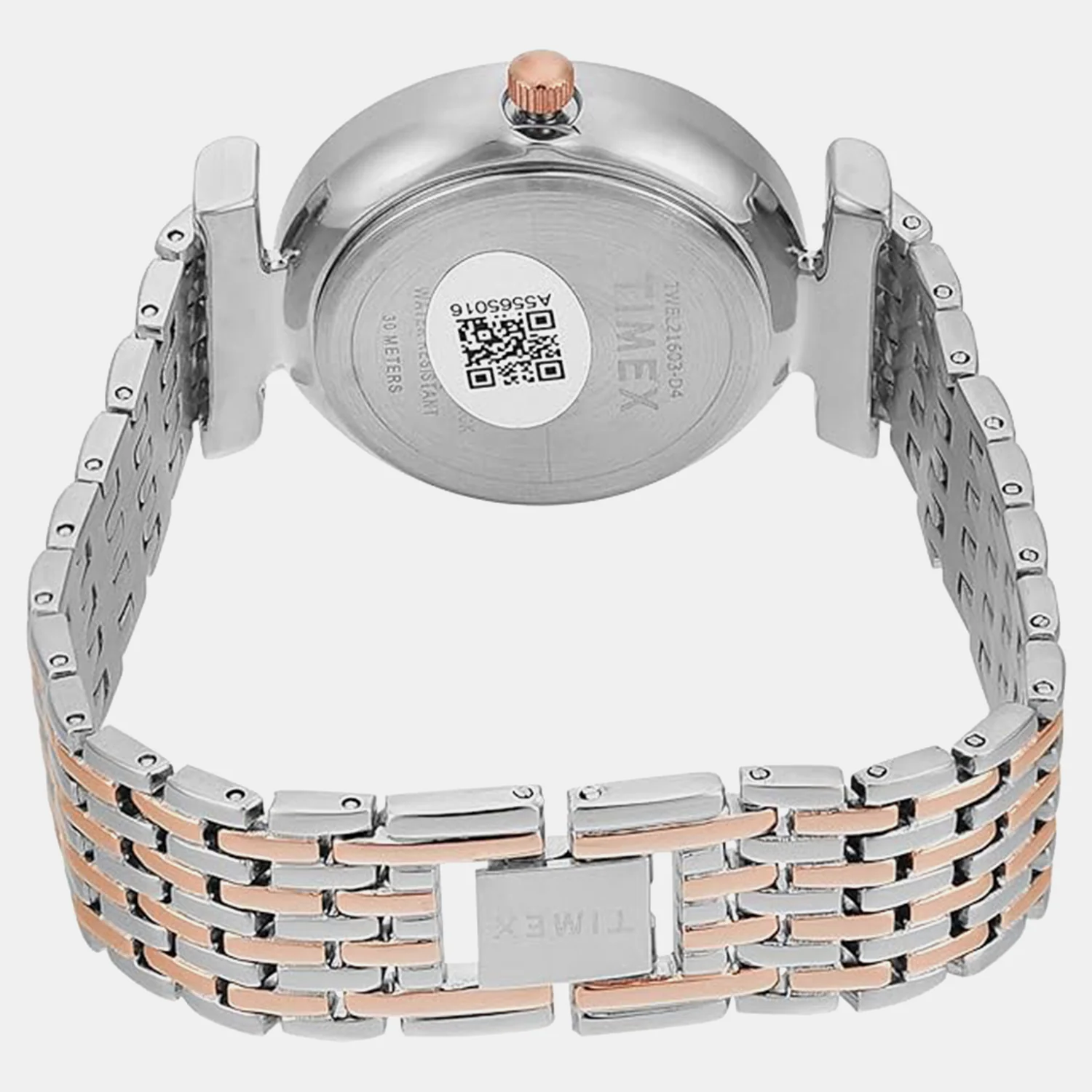 Fashion Women Quartz Green Dial Analog Stainless Steel Watch TWEL21603 - Image 5