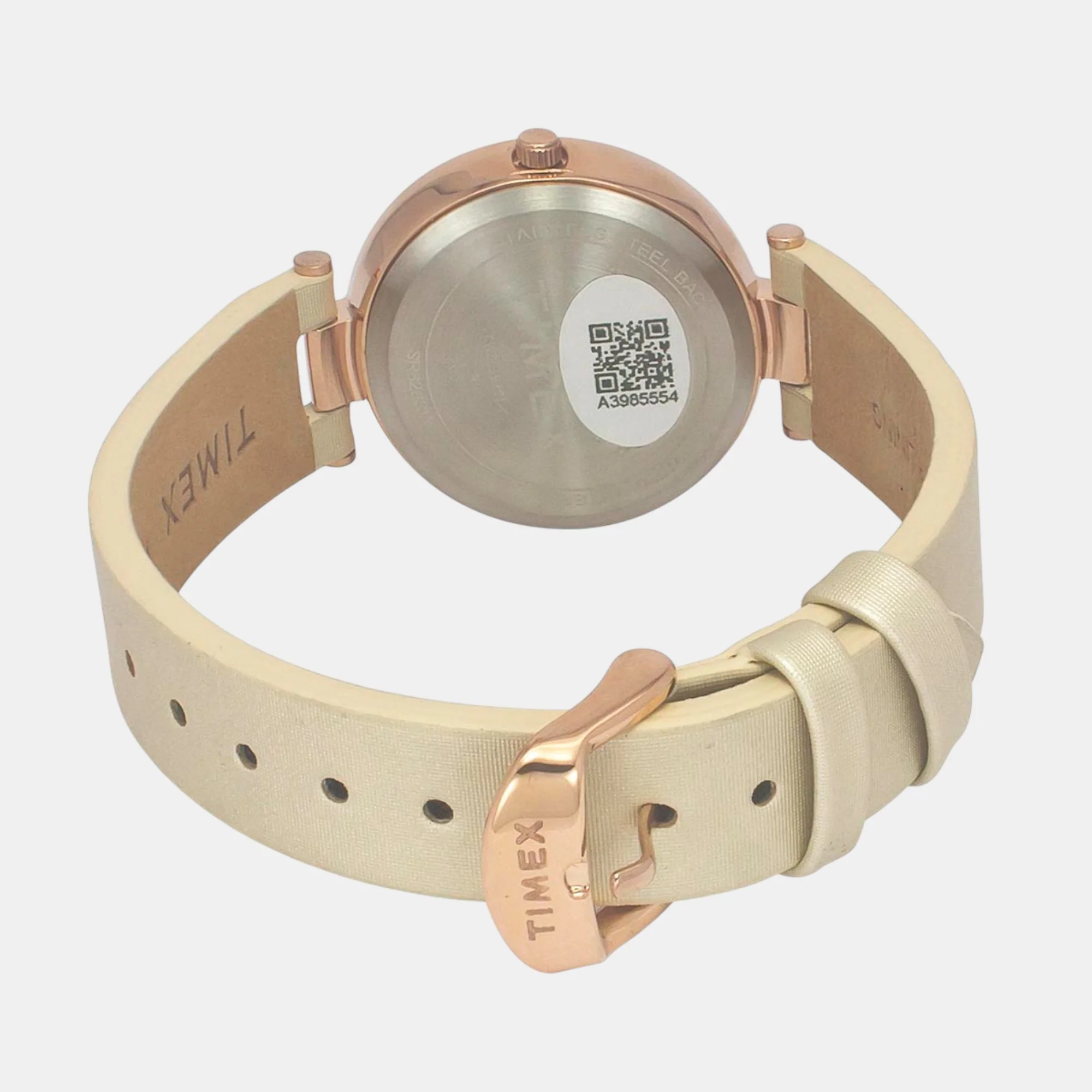 Fashion Women Quartz Orange Dial Analog Leather Watch TWEL19201 - Image 4