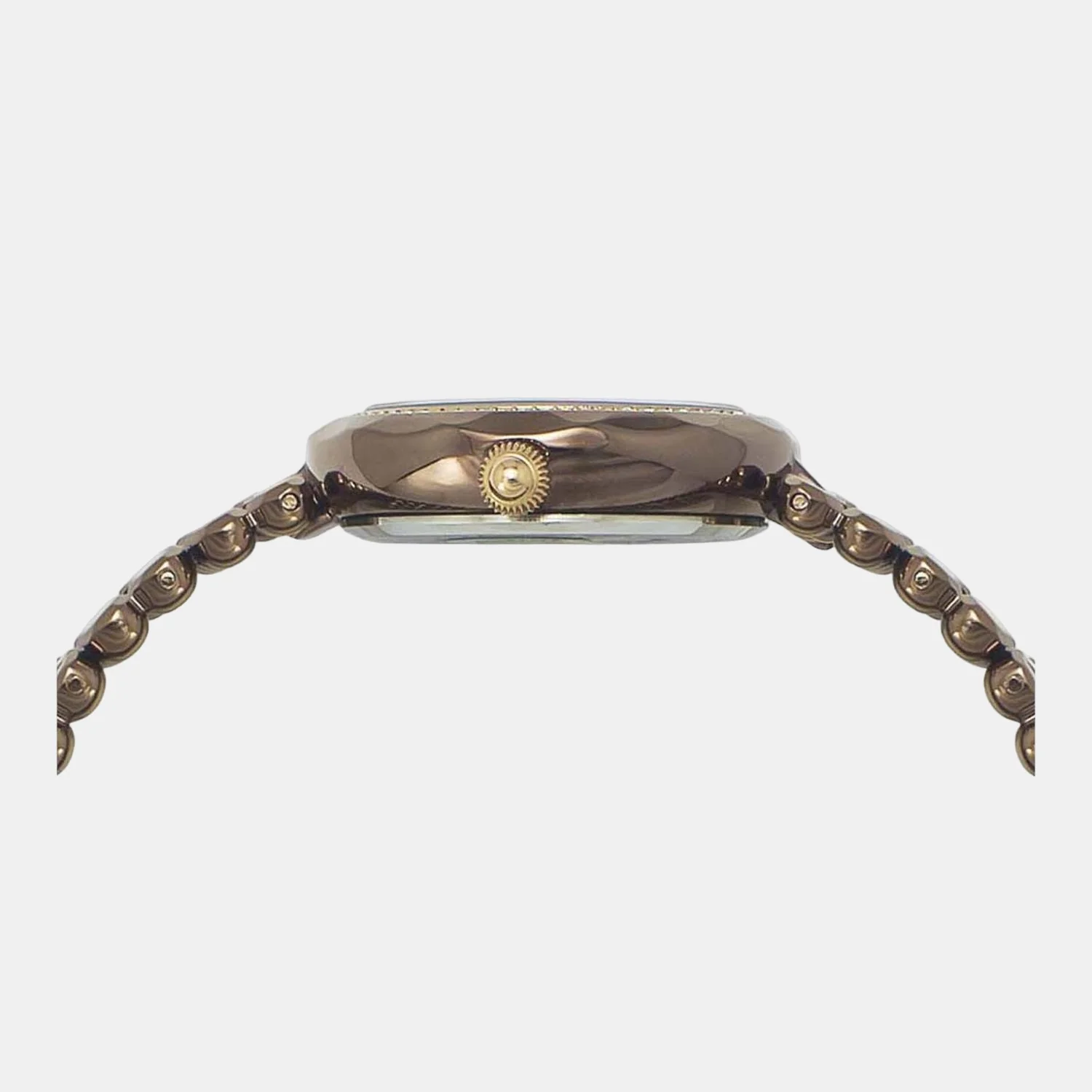 Fria Women Quartz Rose Gold Dial Analog Stainless Steel Watch TWEL13908 - Image 4