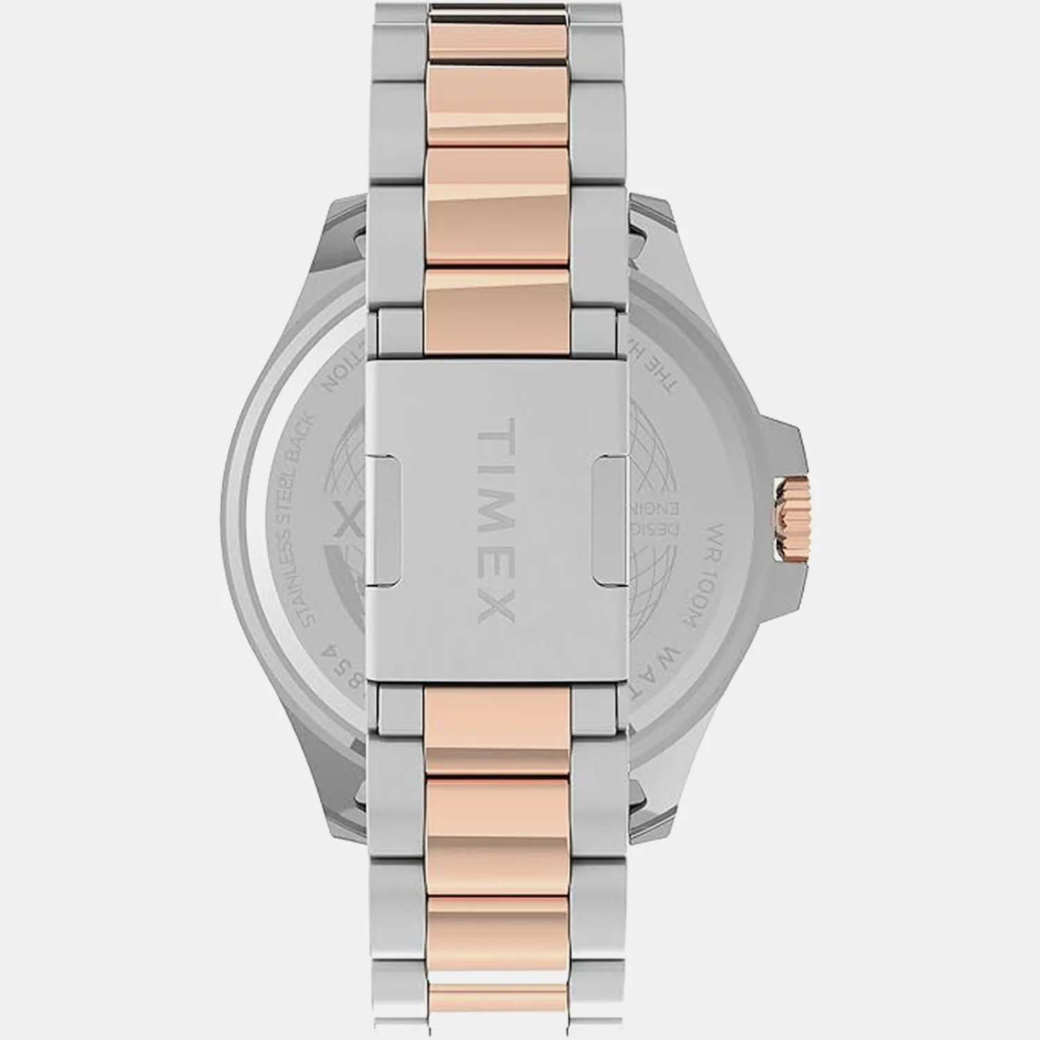 Men Quartz Black Dial Analog Stainless Steel Watch TWEG27002 - Image 3