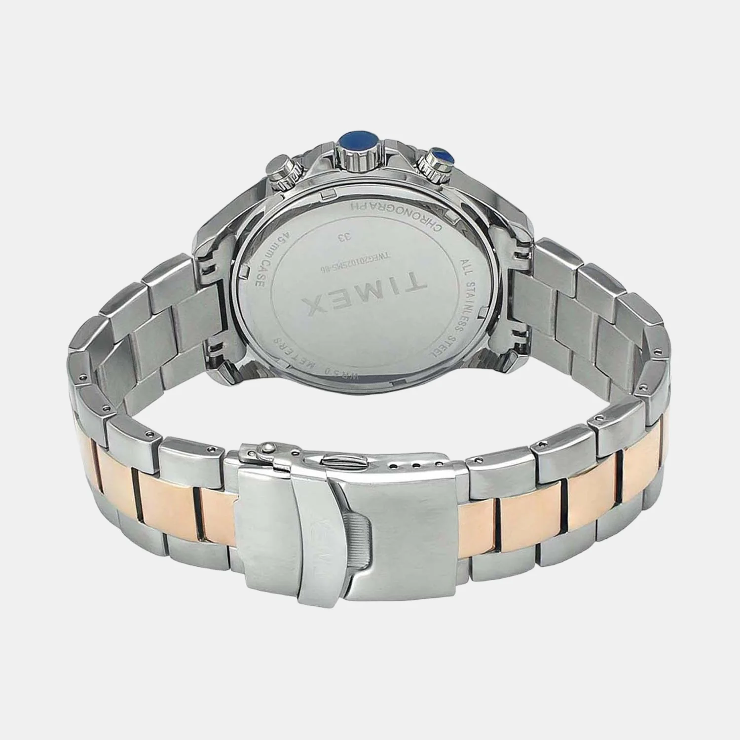 Men Quartz Black Dial Chronograph Stainless Steel Watch TWEG20102 - Image 3