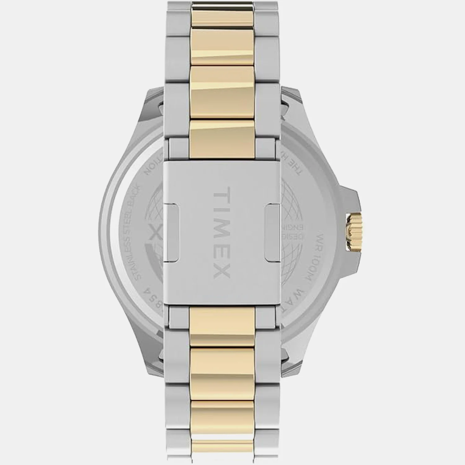 Men Quartz Blue Dial Analog Stainless Steel Watch TWEG27001 - Image 3