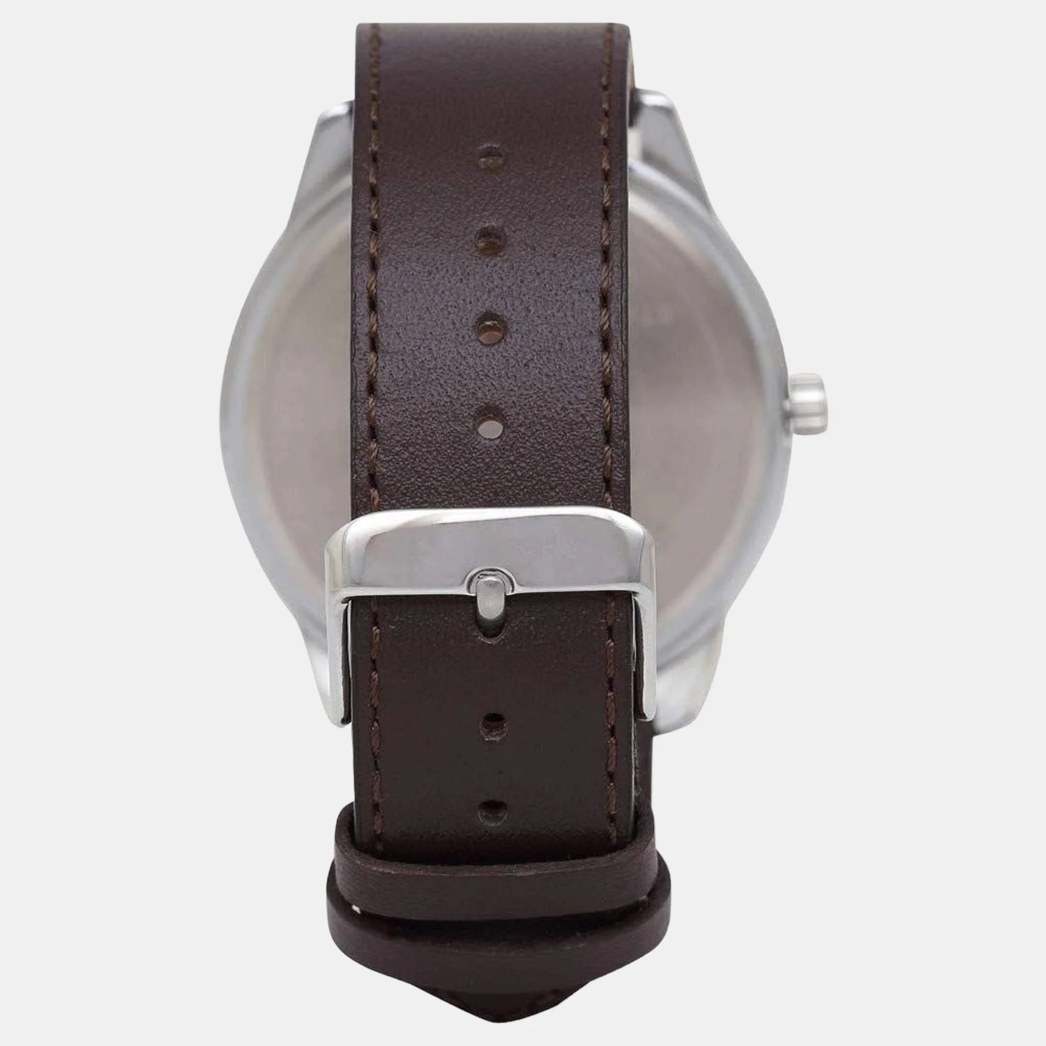 Men Quartz Brown Dial Chronograph Leather Watch TWEG18501 - Image 4