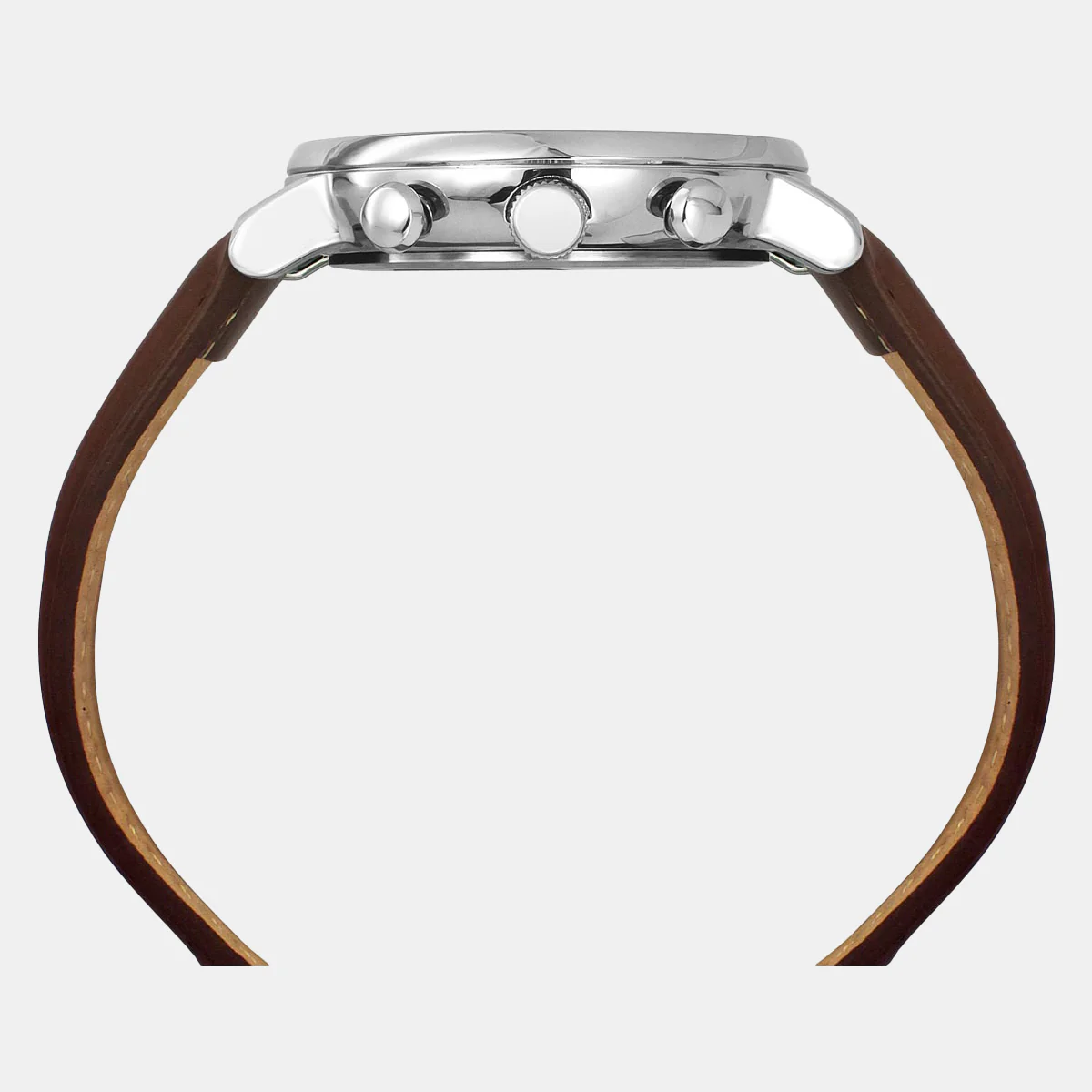 Men Quartz Blue Dial Analog Leather Watch TWEG20024-EX - Image 4