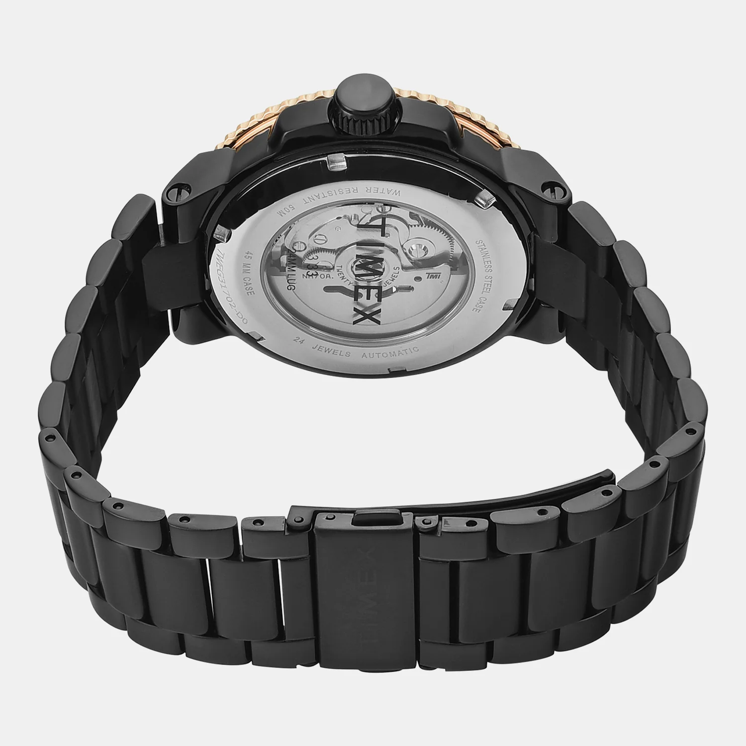 Signio Men Automatic Blue Dial Analog Stainless Steel Watch TWEG31702 - Image 5