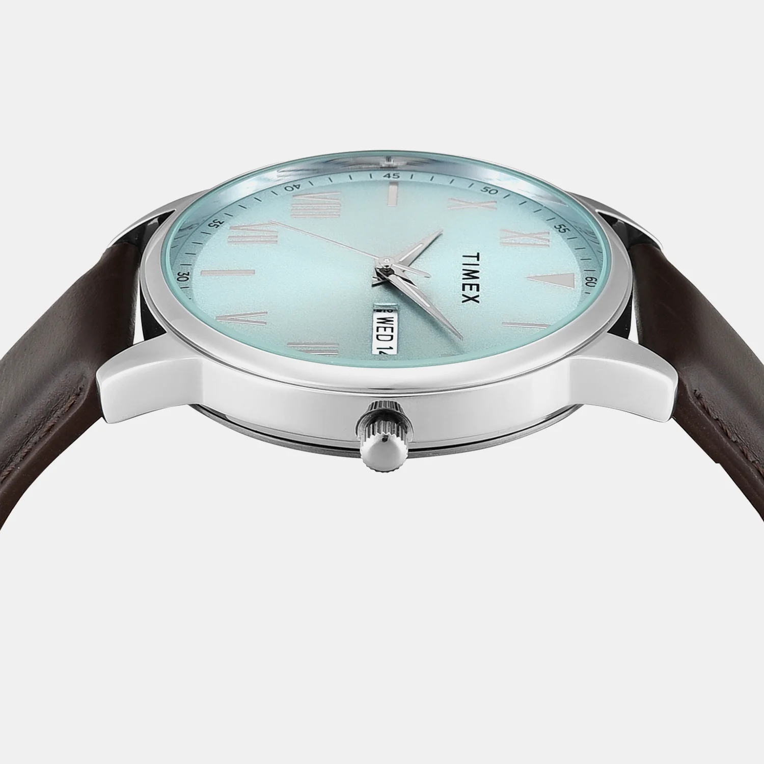 Trendline Men Quartz Blue Dial Analog Leather Watch TWTG12113 - Image 4