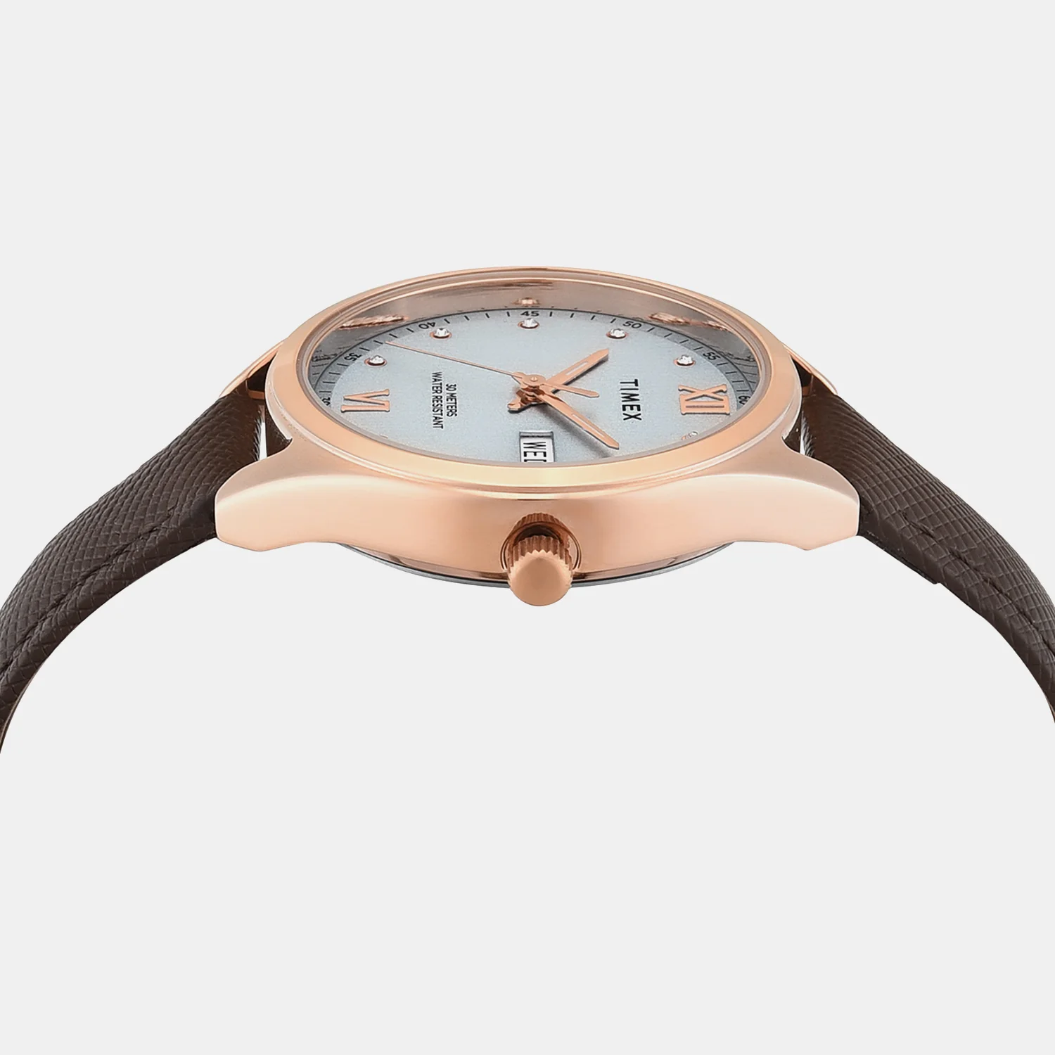 Trendline Women Quartz Blue Dial Analog Leather Watch TWEL26804 - Image 4