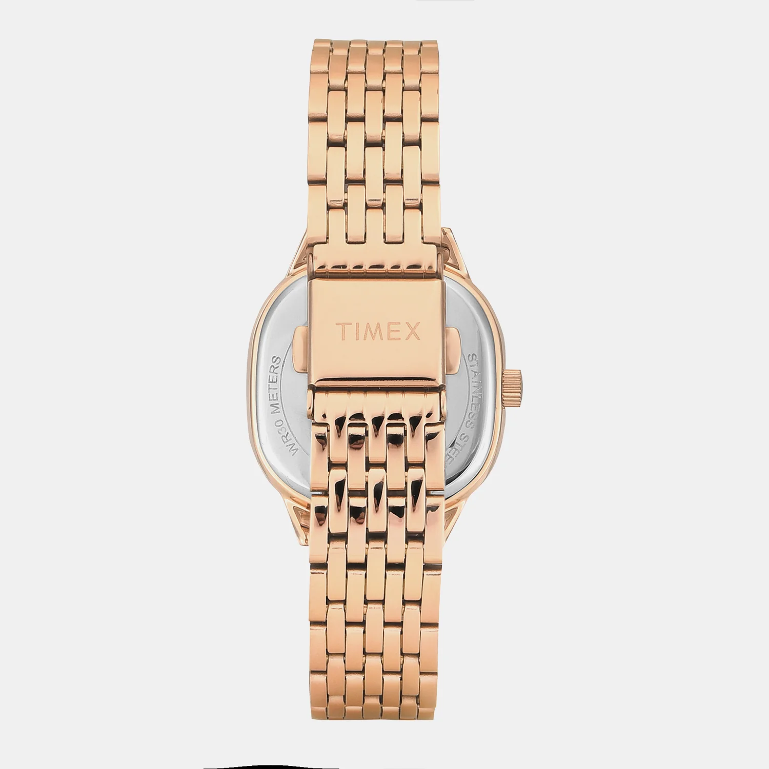 Trendline Women Quartz Burgundy Dial Analog Stainless Steel Watch TWEL27300 - Image 6