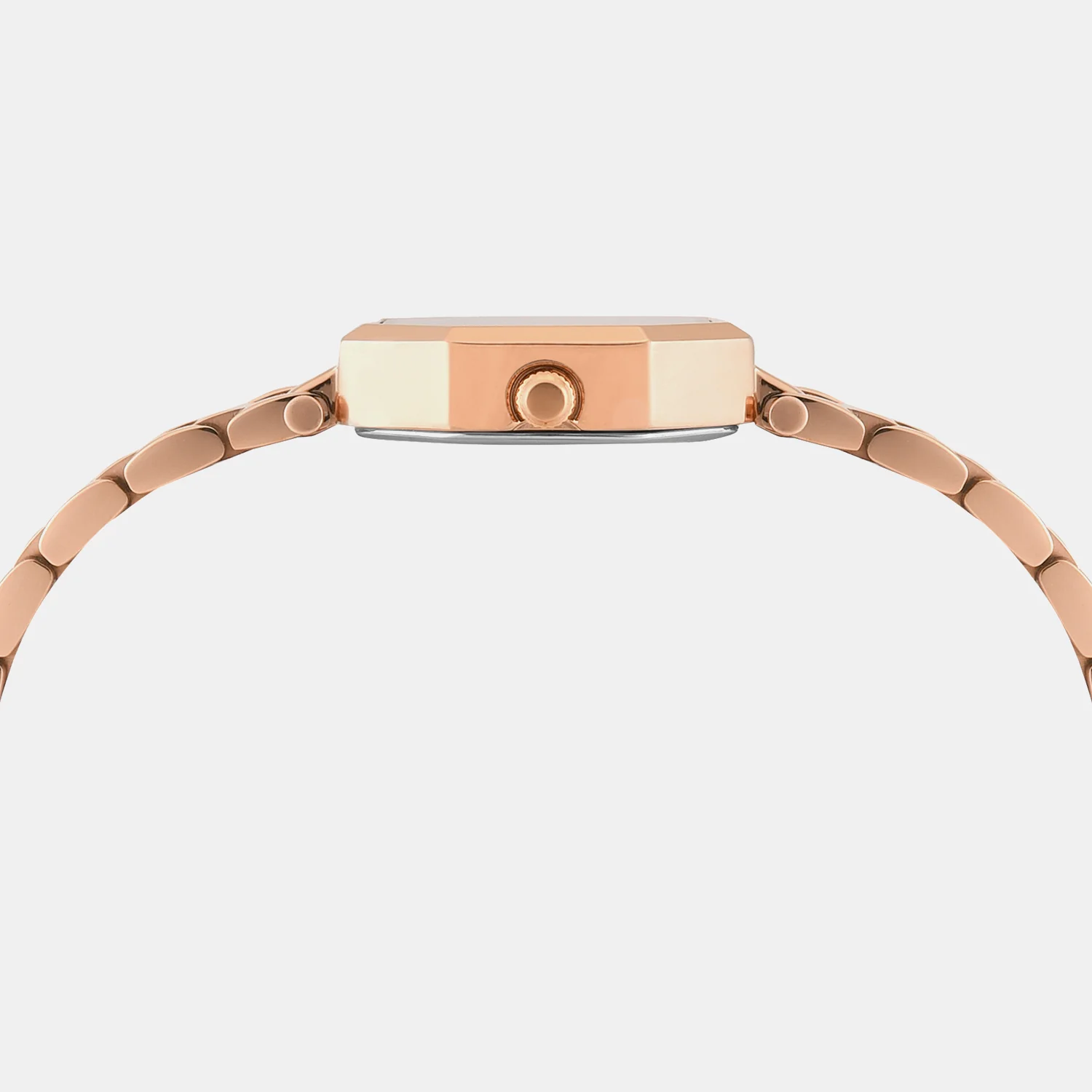 Trendline Women Quartz Rose Gold Dial Analog Stainless Steel Watch TWEL26903 - Image 3