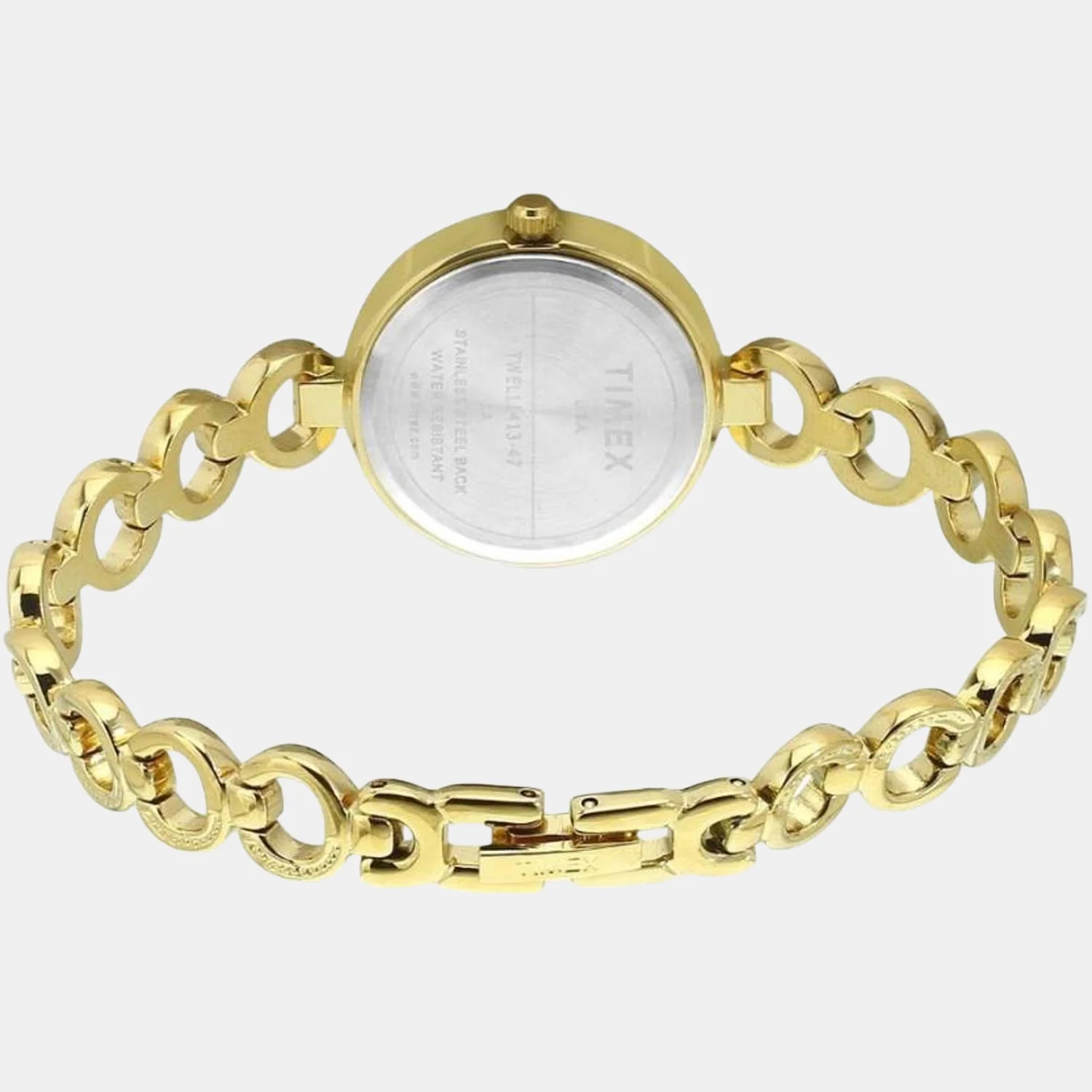 Women Quartz Gold Dial Analog Brass Watch TWEL11413 - Image 3