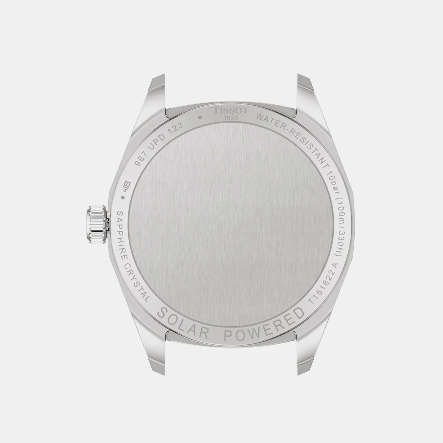 Classic Contemporary Men Quartz Silver Dial Analog Stainless Steel Watch T1518222203100 - Image 3