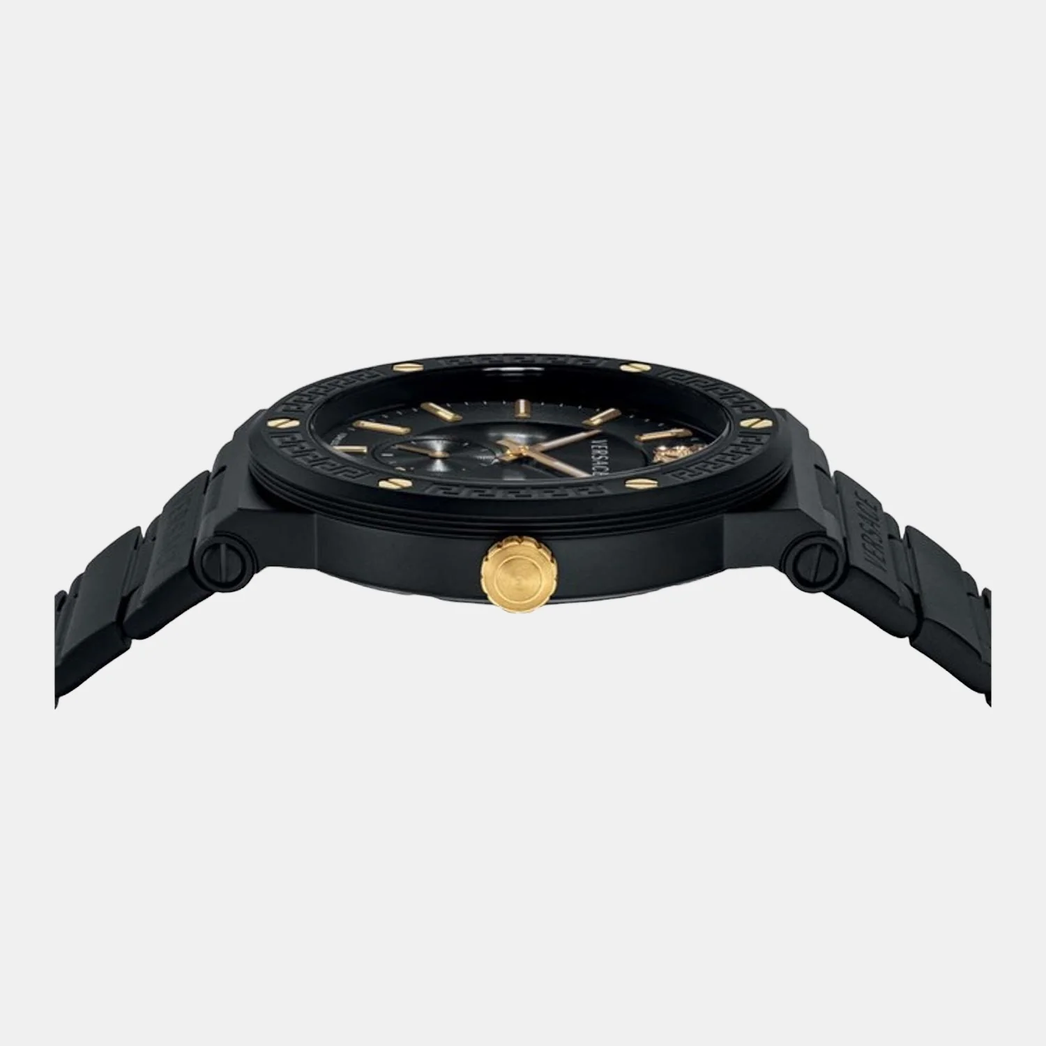 Men Quartz Black Dial Analog Stainless Steel Watch VEVI00620 - Image 3