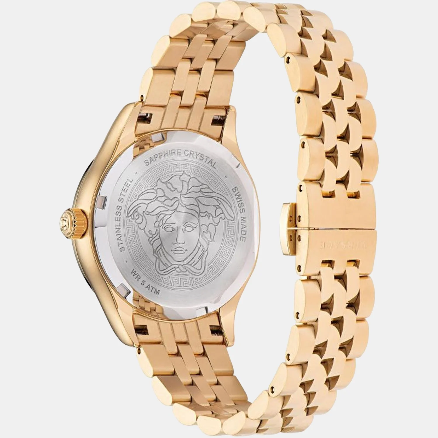 Miles Women Quartz Black Dial Analog Stainless Steel Watch VE2S00622 - Image 3